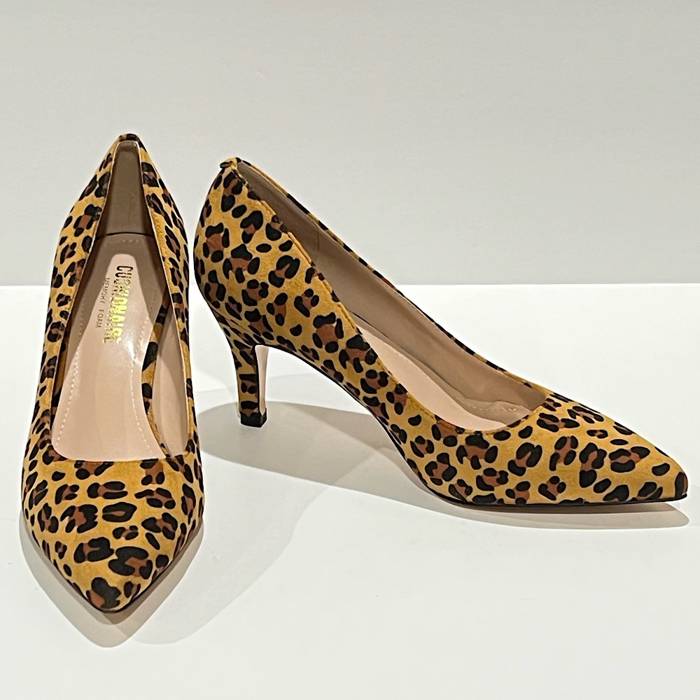 🆕 👠 Leopard heel pumps - size 6.5